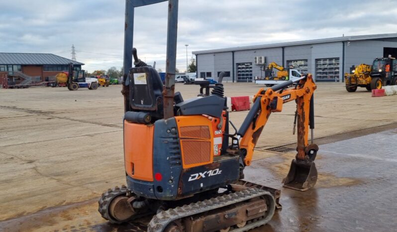 2017 Doosan DX10Z Mini Excavators For Auction: Leeds -27th, 28th, 29th, 30th November 24 @ 8:00am full