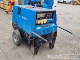 2014 Kubota 10KvA Generator, 3 Cylinder Engine Generators For Auction: Leeds -27th, 28th, 29th, 30th November 24 @ 8:00am full