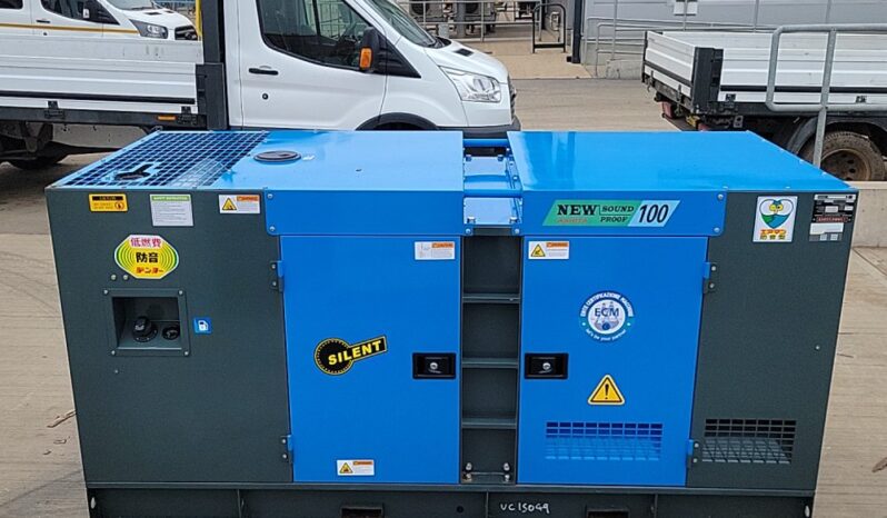 Unused 2023 Ashita AG3-100 Generators For Auction: Leeds -27th, 28th, 29th, 30th November 24 @ 8:00am full