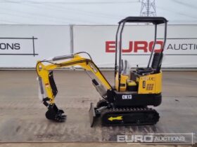 Unused 2024 Captok CK13 Micro Excavators For Auction: Leeds -27th, 28th, 29th, 30th November 24 @ 8:00am full