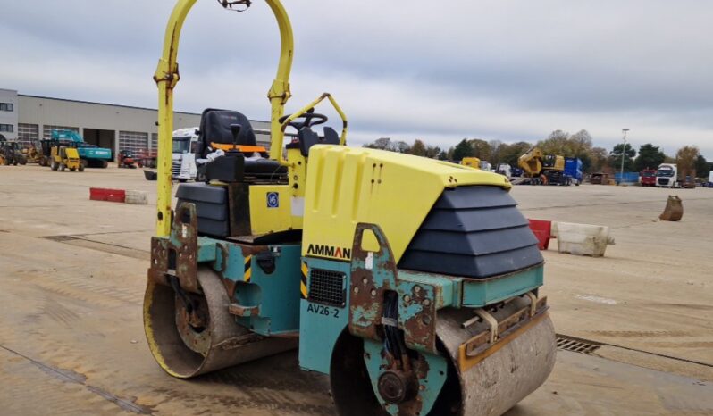 Ammann AV26-2 Rollers For Auction: Leeds -27th, 28th, 29th, 30th November 24 @ 8:00am full