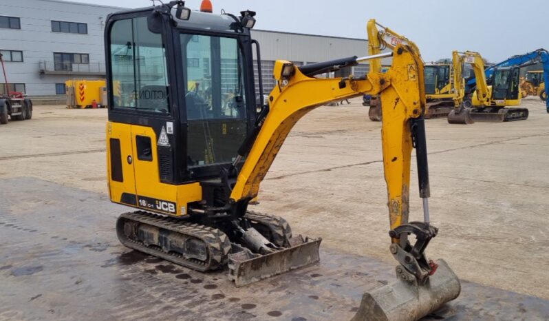 2018 JCB 16C-1 Mini Excavators For Auction: Leeds -27th, 28th, 29th, 30th November 24 @ 8:00am full