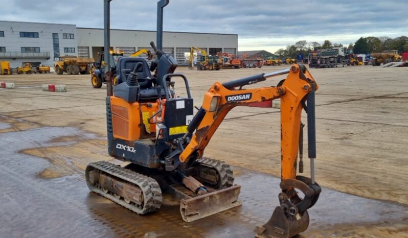 2017 Doosan DX10Z Mini Excavators For Auction: Leeds -27th, 28th, 29th, 30th November 24 @ 8:00am full