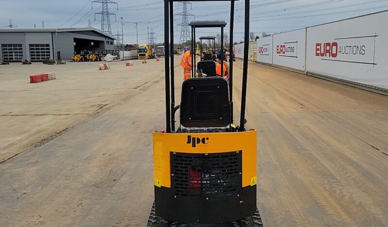 Unused 2024 JPC HT12 Mini Excavators For Auction: Leeds -27th, 28th, 29th, 30th November 24 @ 8:00am full