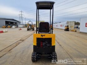 Unused 2024 JPC HT12 Mini Excavators For Auction: Leeds -27th, 28th, 29th, 30th November 24 @ 8:00am full