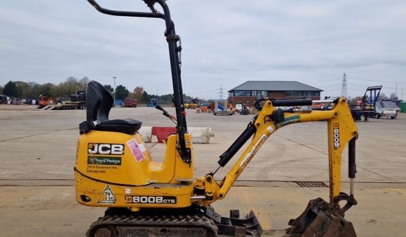 2020 JCB 8008CTS Mini Excavators For Auction: Leeds -27th, 28th, 29th, 30th November 24 @ 8:00am full