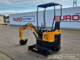 Unused 2024 JPC HT12 Mini Excavators For Auction: Leeds -27th, 28th, 29th, 30th November 24 @ 8:00am full