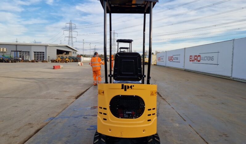 Unused 2024 JPC KV12 Mini Excavators For Auction: Leeds -27th, 28th, 29th, 30th November 24 @ 8:00am full