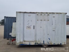 Boss cabins Single Axle Welfare Unit, 6kVA Stephill Generator (Cannot Be Reconsigned) Containers For Auction: Leeds -27th, 28th, 29th, 30th November 24 @ 8:00am full