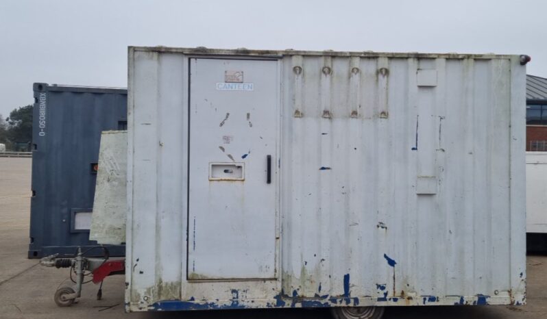 Boss cabins Single Axle Welfare Unit, 6kVA Stephill Generator (Cannot Be Reconsigned) Containers For Auction: Leeds -27th, 28th, 29th, 30th November 24 @ 8:00am full