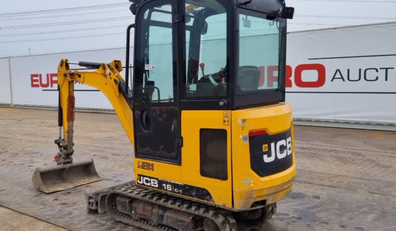 2018 JCB 16C-1 Mini Excavators For Auction: Leeds -27th, 28th, 29th, 30th November 24 @ 8:00am full