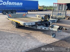 Indespension 3500Kg Tri Axle Tilting Car Transporter Trailer, Winch Plant Trailers For Auction: Dromore – 6th & 7th December 2024 @ 9:00am For Auction on 2024-12-6 full