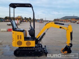 Unused 2024 JPC KV12 Mini Excavators For Auction: Leeds -27th, 28th, 29th, 30th November 24 @ 8:00am full