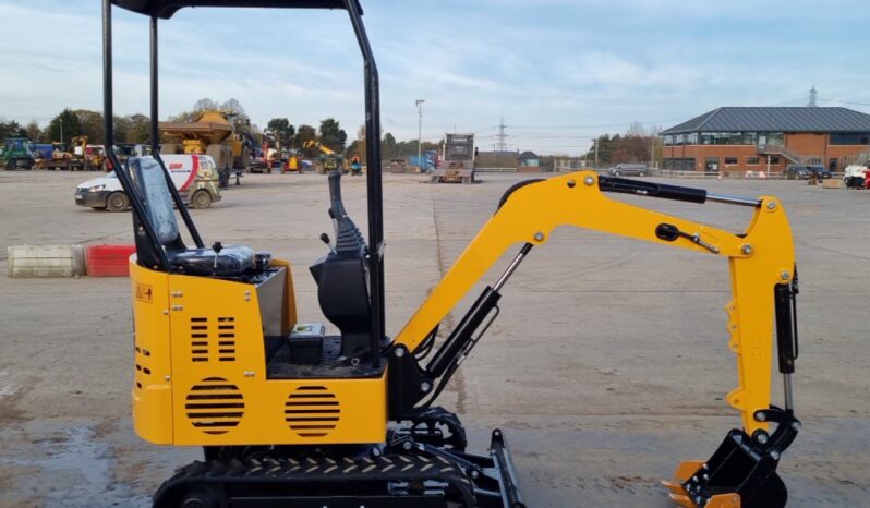 Unused 2024 JPC KV12 Mini Excavators For Auction: Leeds -27th, 28th, 29th, 30th November 24 @ 8:00am full