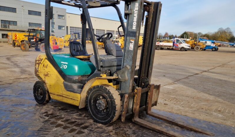 Komatsu FD20T-16 Forklifts For Auction: Leeds -27th, 28th, 29th, 30th November 24 @ 8:00am full