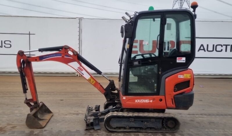 2018 Kubota KX016-4 Mini Excavators For Auction: Leeds -27th, 28th, 29th, 30th November 24 @ 8:00am full