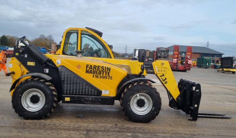 Haulotte FM3000/07E Telehandlers For Auction: Leeds -27th, 28th, 29th, 30th November 24 @ 8:00am full