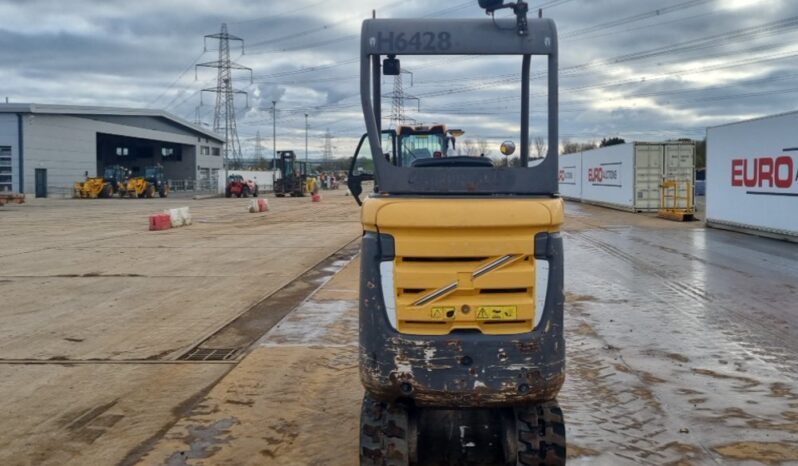 2015 Volvo EC15C Mini Excavators For Auction: Leeds -27th, 28th, 29th, 30th November 24 @ 8:00am full