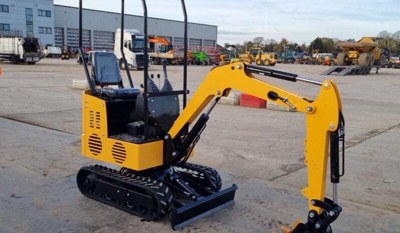 Unused 2024 JPC KV12 Mini Excavators For Auction: Leeds -27th, 28th, 29th, 30th November 24 @ 8:00am full