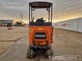 2019 Doosan DX17Z Mini Excavators For Auction: Leeds -27th, 28th, 29th, 30th November 24 @ 8:00am full