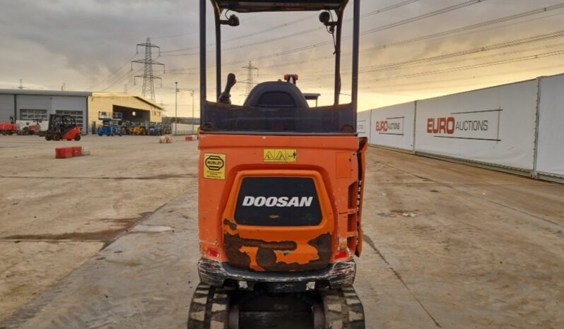 2019 Doosan DX17Z Mini Excavators For Auction: Leeds -27th, 28th, 29th, 30th November 24 @ 8:00am full