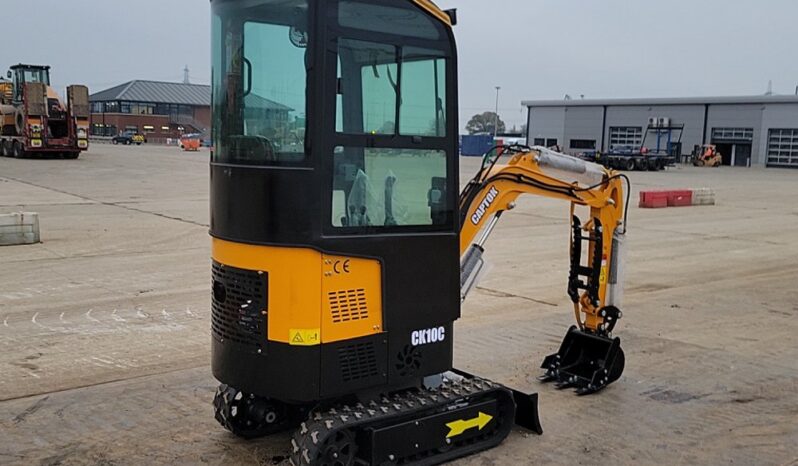 Unused 2024 Captok CK10C Micro Excavators For Auction: Leeds -27th, 28th, 29th, 30th November 24 @ 8:00am full