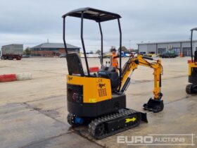 Unused 2024 JPC HT12 Mini Excavators For Auction: Leeds -27th, 28th, 29th, 30th November 24 @ 8:00am full