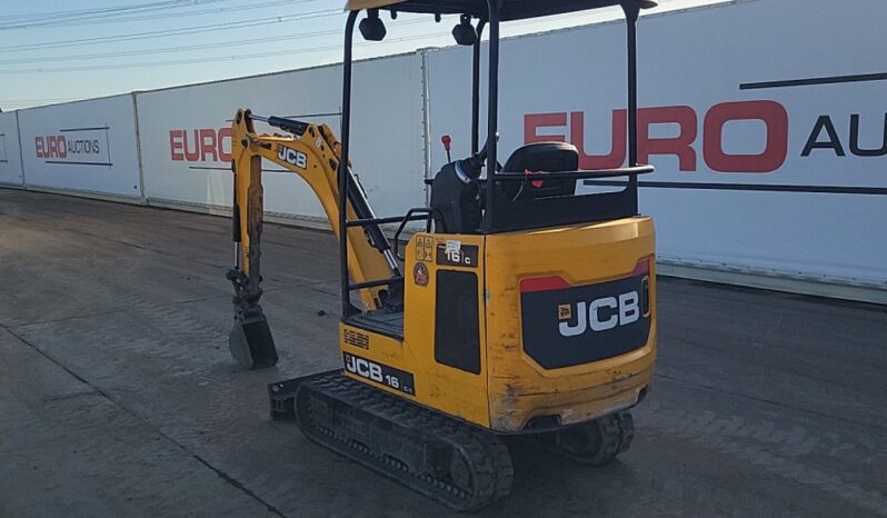 2019 JCB 16C-1 Mini Excavators For Auction: Leeds -27th, 28th, 29th, 30th November 24 @ 8:00am full