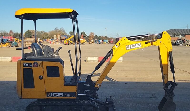 2019 JCB 16C-1 Mini Excavators For Auction: Leeds -27th, 28th, 29th, 30th November 24 @ 8:00am full