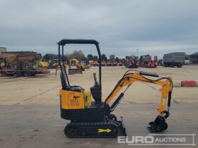 Unused 2024 JPC HT12 Mini Excavators For Auction: Leeds -27th, 28th, 29th, 30th November 24 @ 8:00am full