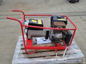 Harrington 7.5KvA Generator, Petrol Engine Generators For Auction: Leeds -27th, 28th, 29th, 30th November 24 @ 8:00am full