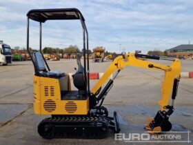 Unused 2024 JPC KV12 Mini Excavators For Auction: Leeds -27th, 28th, 29th, 30th November 24 @ 8:00am full