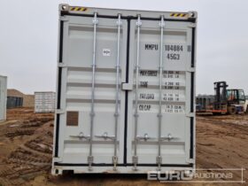 2024 CTN 40′ Container, 4 Side Doors, 1 End Door (Cannot Be Reconsigned) Containers For Auction: Leeds -27th, 28th, 29th, 30th November 24 @ 8:00am full