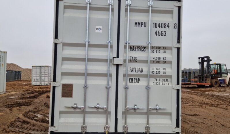 2024 CTN 40′ Container, 4 Side Doors, 1 End Door (Cannot Be Reconsigned) Containers For Auction: Leeds -27th, 28th, 29th, 30th November 24 @ 8:00am full