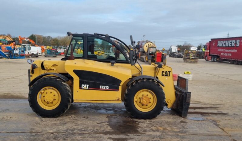 CAT TH215 Telehandlers For Auction: Leeds -27th, 28th, 29th, 30th November 24 @ 8:00am full