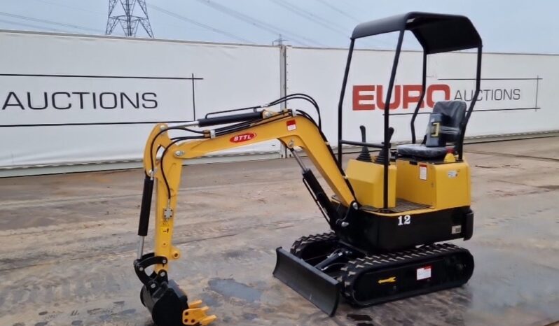 Unused 2024 Toft BTTL12 Mini Excavators For Auction: Leeds -27th, 28th, 29th, 30th November 24 @ 8:00am