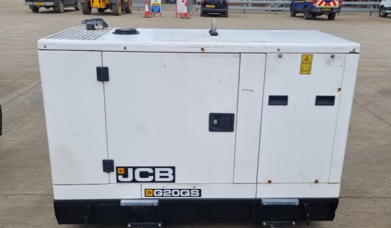 2019 JCB G20QS Generators For Auction: Leeds -27th, 28th, 29th, 30th November 24 @ 8:00am full