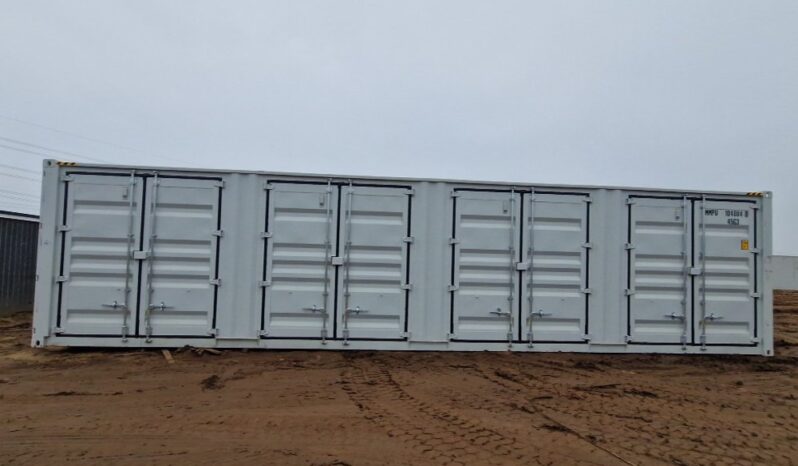 2024 CTN 40′ Container, 4 Side Doors, 1 End Door (Cannot Be Reconsigned) Containers For Auction: Leeds -27th, 28th, 29th, 30th November 24 @ 8:00am full