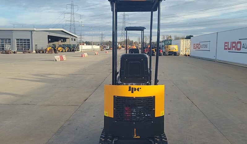 Unused 2024 JPC HT12 Mini Excavators For Auction: Leeds -27th, 28th, 29th, 30th November 24 @ 8:00am full