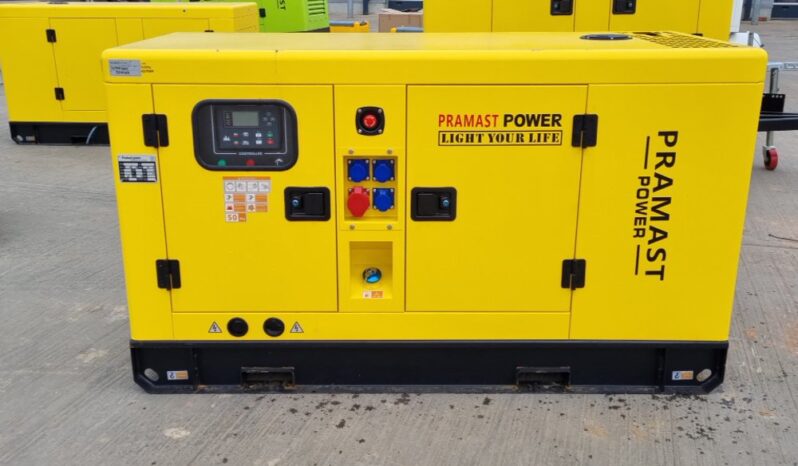 Unused 2024 Pramast VG-R30 Generators For Auction: Leeds -27th, 28th, 29th, 30th November 24 @ 8:00am full