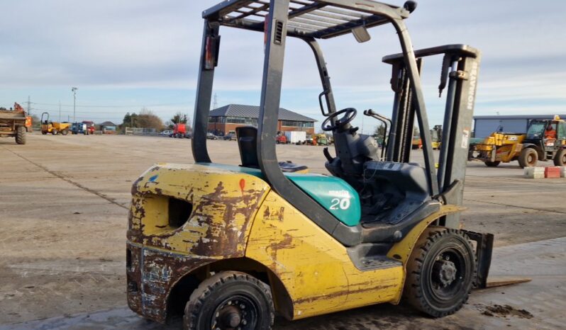 Komatsu FD20T-16 Forklifts For Auction: Leeds -27th, 28th, 29th, 30th November 24 @ 8:00am full