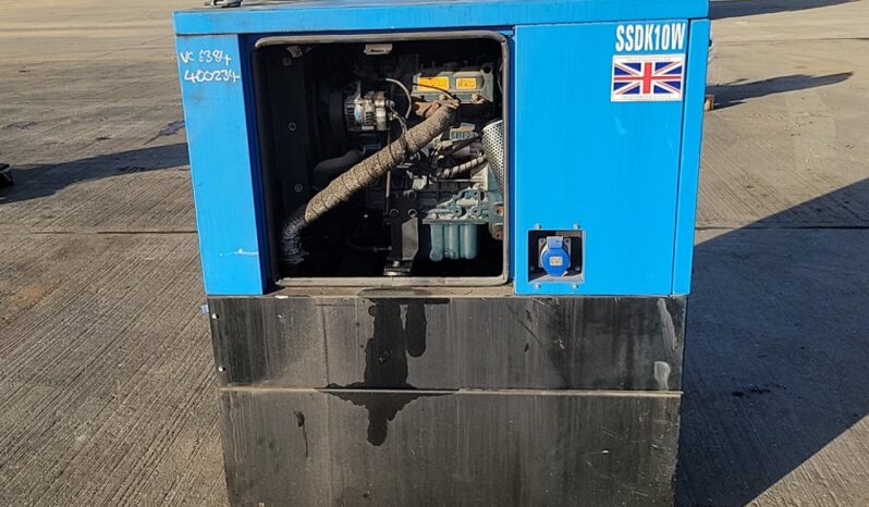 Stephill SSDK10W Generators For Auction: Leeds -27th, 28th, 29th, 30th November 24 @ 8:00am full