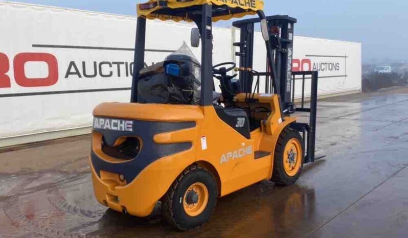 Unused 2024 Apache HH30Z Forklifts For Auction: Dromore – 6th & 7th December 2024 @ 9:00am For Auction on 2024-12-7 full