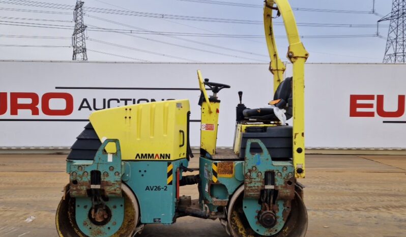 Ammann AV26-2 Rollers For Auction: Leeds -27th, 28th, 29th, 30th November 24 @ 8:00am full