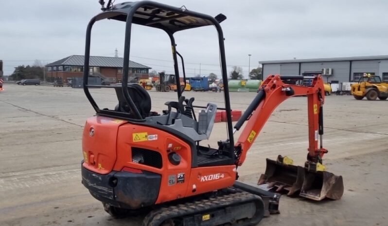 2021 Kubota KX016-4 Mini Excavators For Auction: Leeds -27th, 28th, 29th, 30th November 24 @ 8:00am full