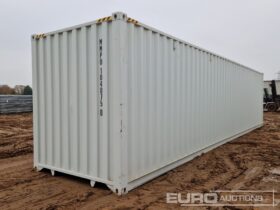 2024 CTN 40′ Container, 4 Side Doors, 1 End Door (Cannot Be Reconsigned) Containers For Auction: Leeds -27th, 28th, 29th, 30th November 24 @ 8:00am full