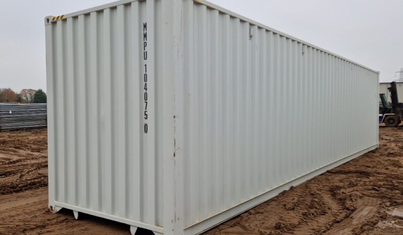 2024 CTN 40′ Container, 4 Side Doors, 1 End Door (Cannot Be Reconsigned) Containers For Auction: Leeds -27th, 28th, 29th, 30th November 24 @ 8:00am full