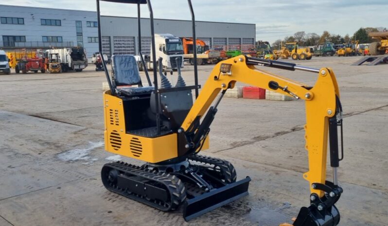 Unused 2024 JPC KV12 Mini Excavators For Auction: Leeds -27th, 28th, 29th, 30th November 24 @ 8:00am full