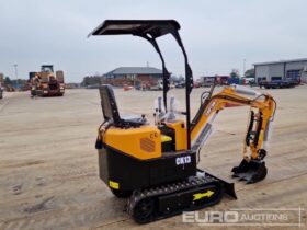 Unused 2024 Captok CK13 Mini Excavators For Auction: Leeds -27th, 28th, 29th, 30th November 24 @ 8:00am full