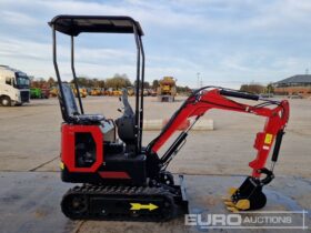 Unused 2024 Colt YFE10 Mini Excavators For Auction: Leeds -27th, 28th, 29th, 30th November 24 @ 8:00am full